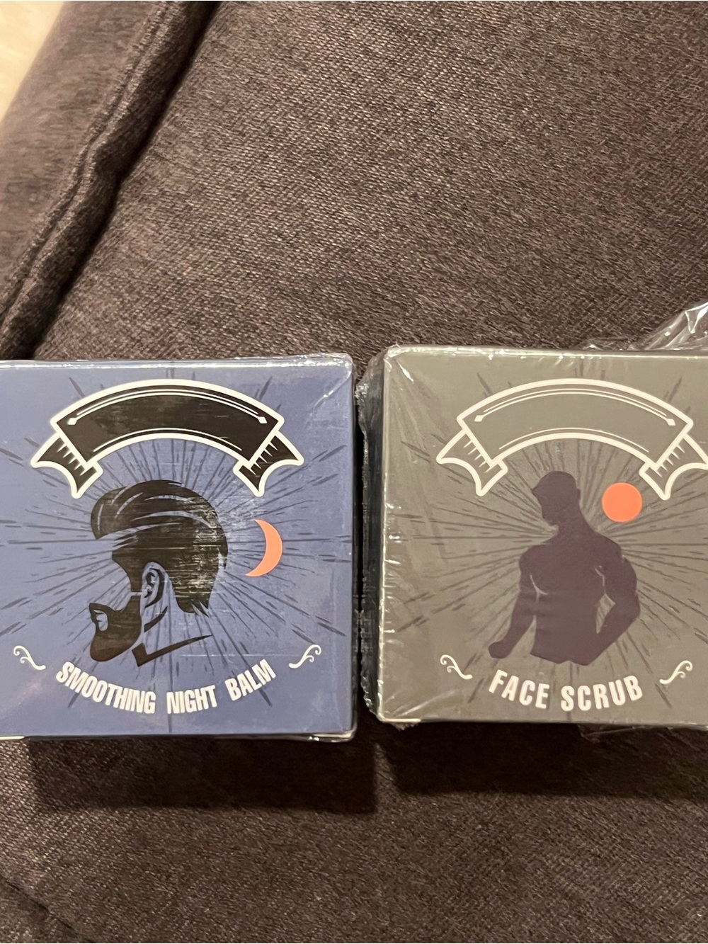 Norse Organics Men's Smoothing Night Balm & Face Scrub Duo